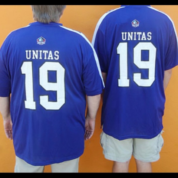 Johnny Unitas Big & Tall Jersey Shirt - Picture 2 of 2
